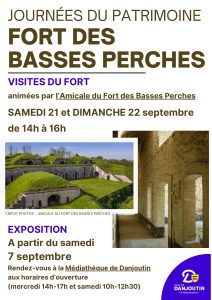 Journées du patrimoine - Fort des Basses Perches