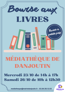 Bourse aux livres @ Médiathèque de Danjoutin