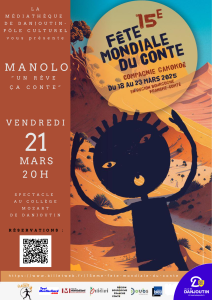 15ème fête mondiale du conte @ Salle polyvalente Collège Mozart